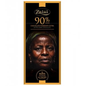 Zaini Women 90% Dark Chocolate Bar 75g